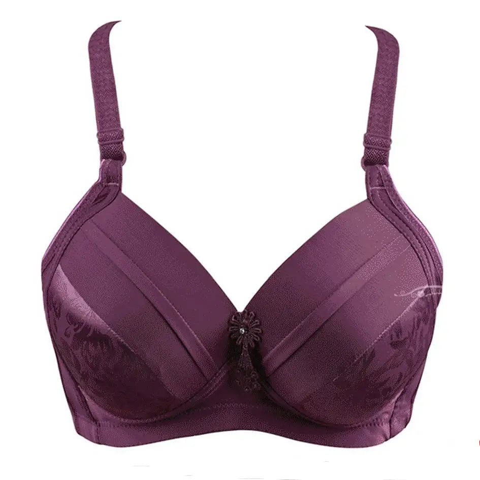 B C D big size Red Black Blue underwear Super Push Up Intimates Female Bra Tops lingerie Women Sexy brassiere