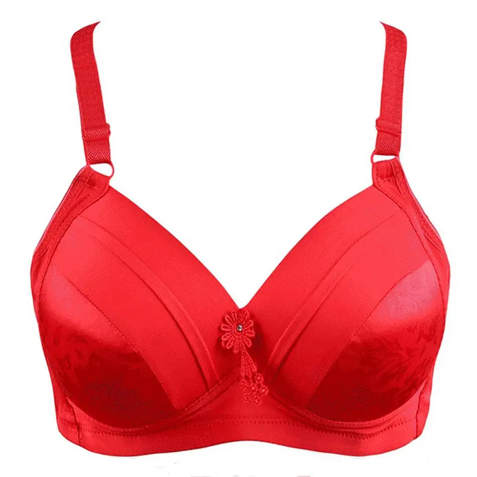 B C D big size Red Black Blue underwear Super Push Up Intimates Female Bra Tops lingerie Women Sexy brassiere