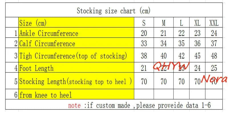 Latex Stockings with Red Sexy Lingerie Women Girl Handmade Socks Customize Size